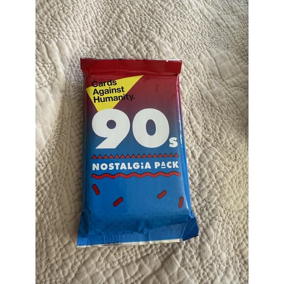 Cards Against Humanity 90's Nostalgia Pack Expansion, New & Sealed - Picture 1 of 2